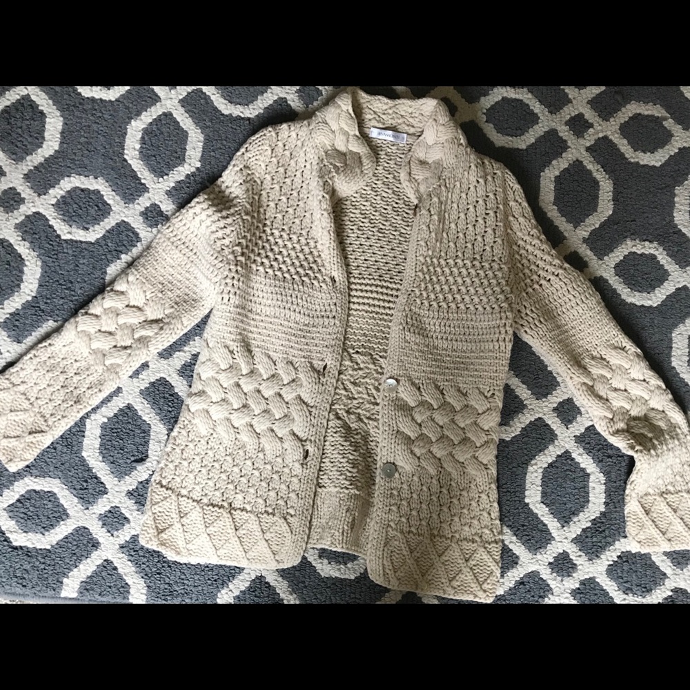 Rivamonti knitted sweater (cream color).